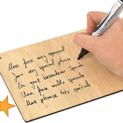 Dedicatoria personalizable