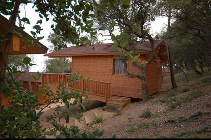 Cabana eco de Cala Llevad.