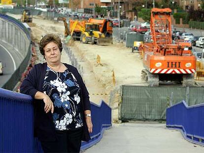 Obras en la avenida de la Ilustración