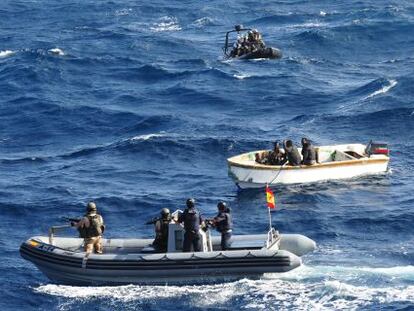 Detenci&oacute;n de un grupo de piratas a 50 millas de Mogadiscio 