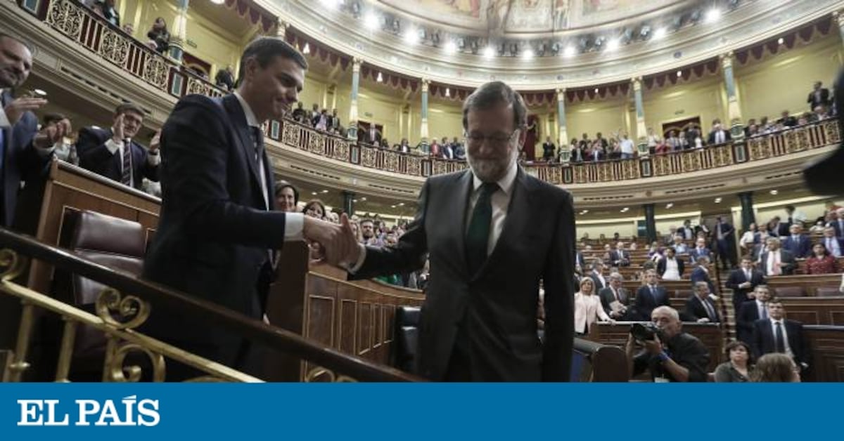 Pedro Sánchez, presidente del Gobierno tras ganar la moción de censura ...