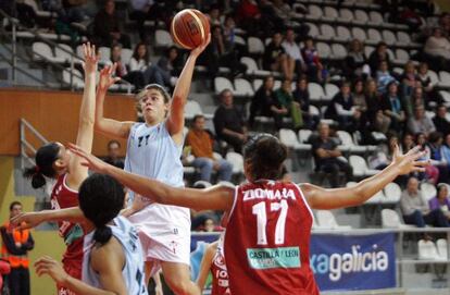 Partido de baloncesto del a&ntilde;o pasado en Vigo 