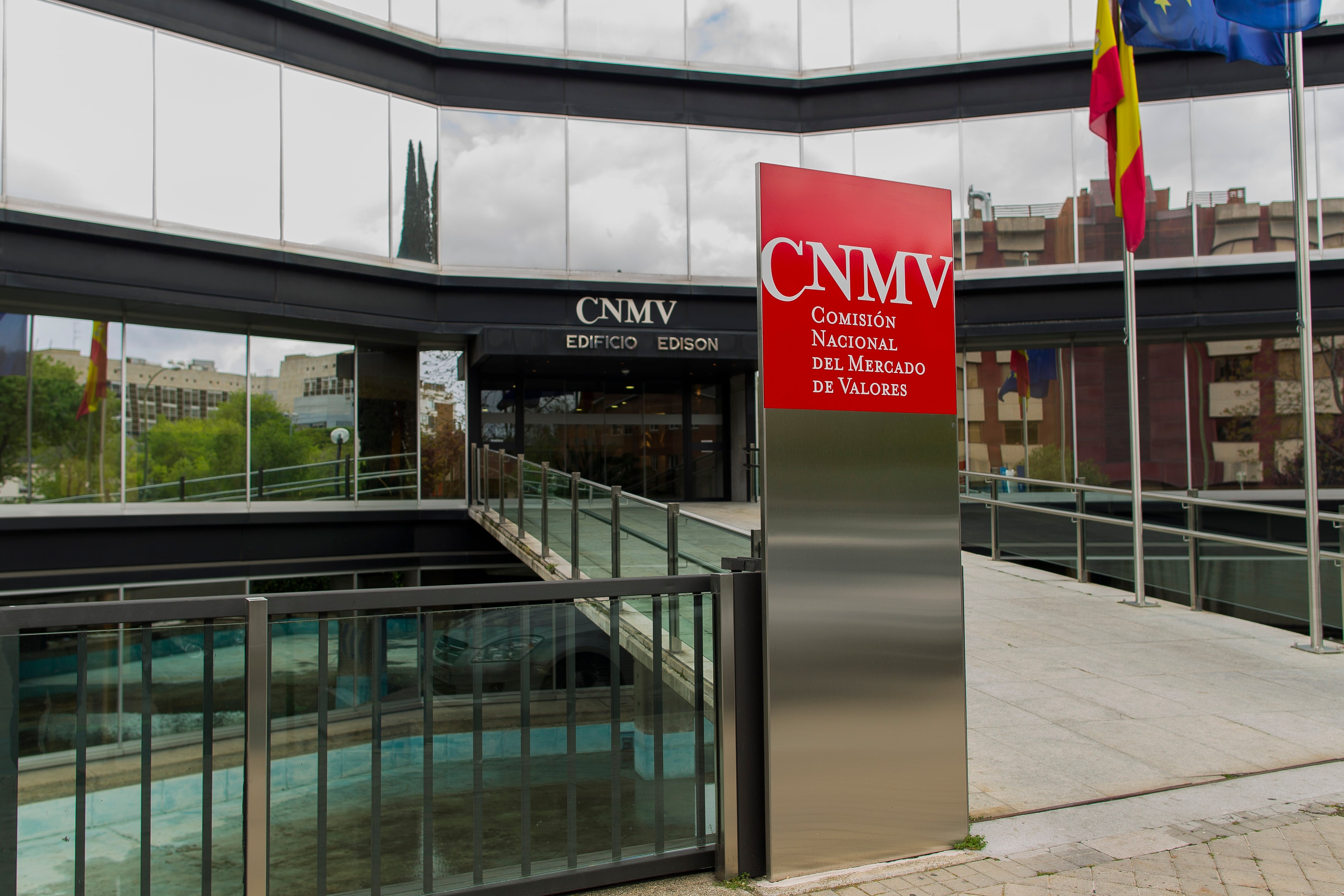 Sede de la Comisión Nacional del Mercado de Valores en Madrid.