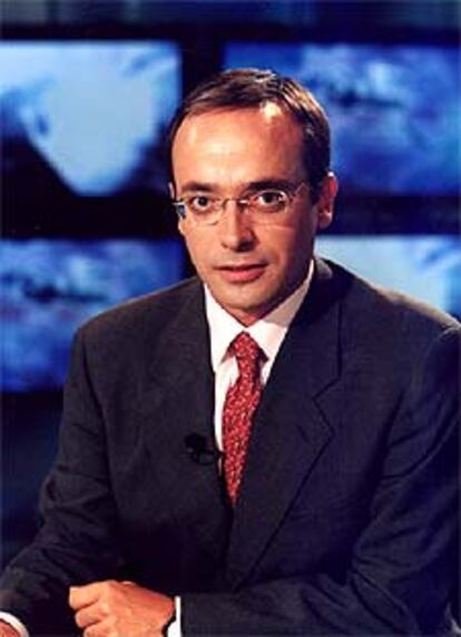Alfredo Urdaci, director de informativos de Televisión Española.