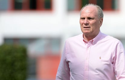 El expresidente del Bayer, Uli Hoeness, en mayo de 2015.