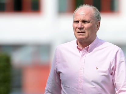 El expresidente del Bayer, Uli Hoeness, en mayo de 2015.