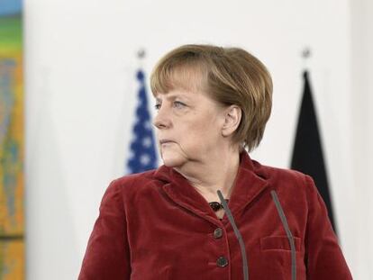 Angela Merkel el pasado 31 de enero. 