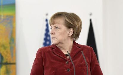 Angela Merkel el pasado 31 de enero. 