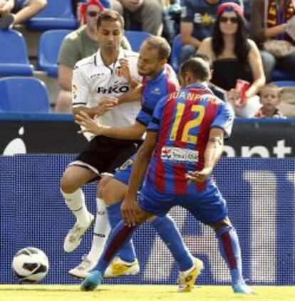 Partido de f&uacute;tbol de la liga BBVA.