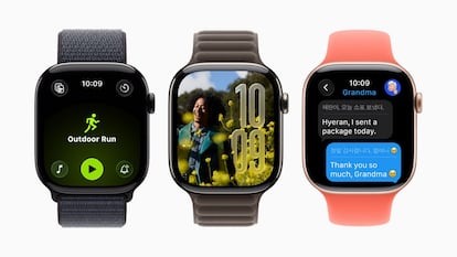 Interfaz de watchOS 26