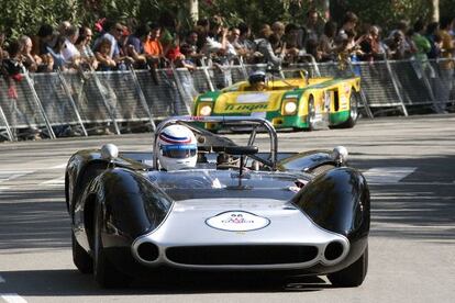 Conmemoración del 75º aniversario del circuito de Montjuïc.