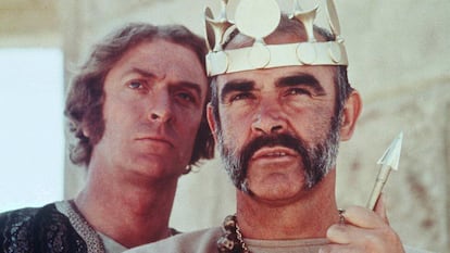 Sean Connery y Michael Cane en 'El hombre que pudo reinar' de John Huston.