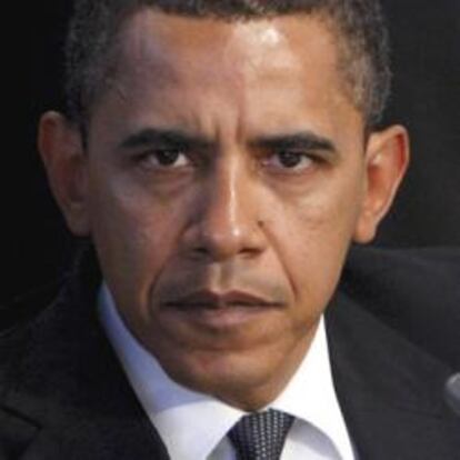 Barack Obama, en la cumbre del G-8 que se ha celebrado en Italia