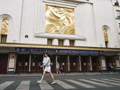 Fachada del cabaré Folies Bergère, en la capital francesa.