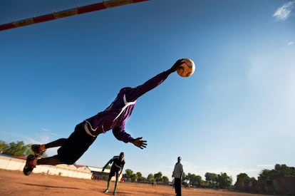 El fútbol, una de las grandes aficiones del continente africano.