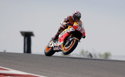 Marc Márquez en el circuito de Las Américas, en Austin.