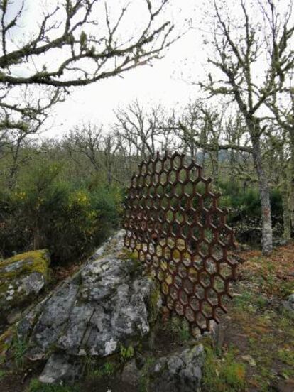 'Panal', de Carlos Beltrán, en el Camino de las Raíces (Salamanca).