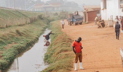 Un barrio de Kampala, capital de Uganda.