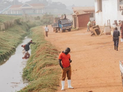 Un barrio de Kampala, capital de Uganda.