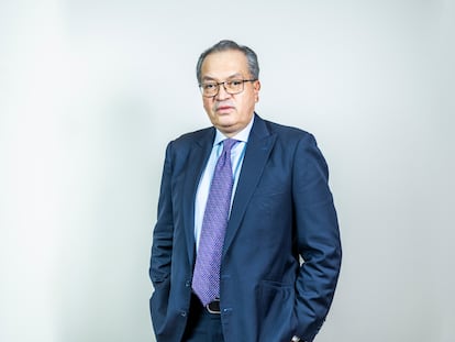 Fernando Carrillo, vicepresidente de PRISA, el jueves en Madrid.