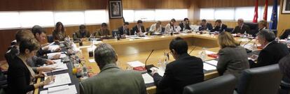 Reunión de la junta de portavoces.
