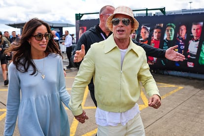 Brad Pitt e Inés de Ramón