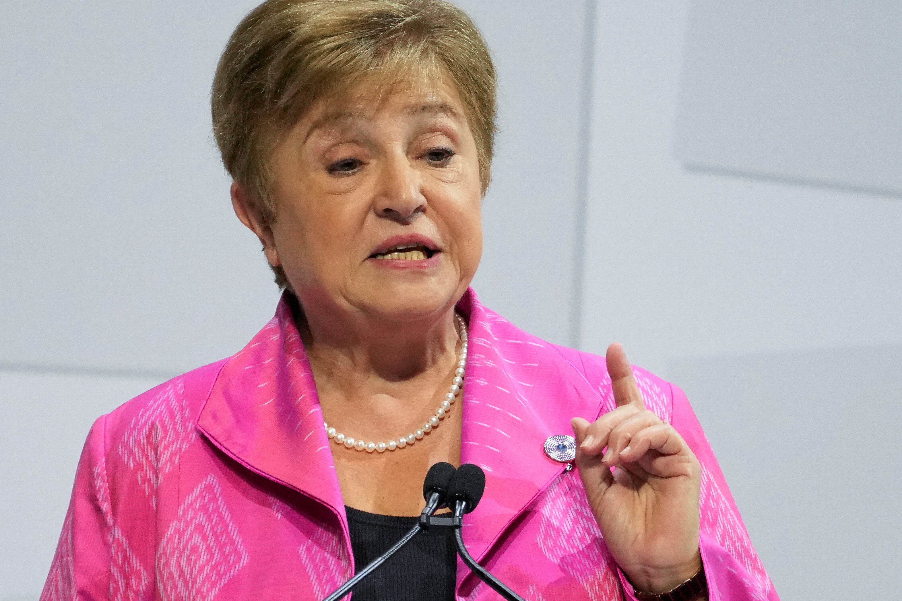 La directora gerente del FMI, Kristalina Georgieva.