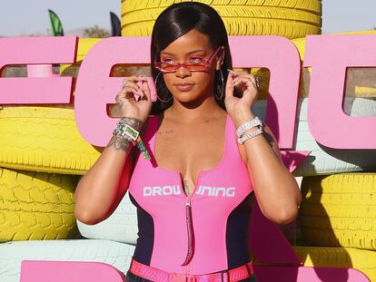 Purpurina y microtops: así visten las celebrities en Coachella