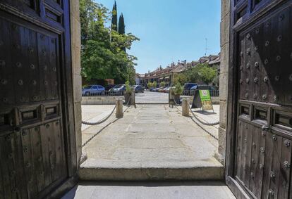 Entrada de la casa museo de Manuel Godoy, en Villaviciosa de Odón.