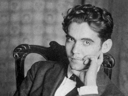 El poeta granadino Federico García Lorca.
