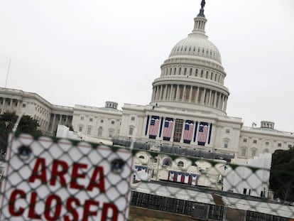 Preparativos en Washington para la toma de posesi&oacute;n de Donald Trump.