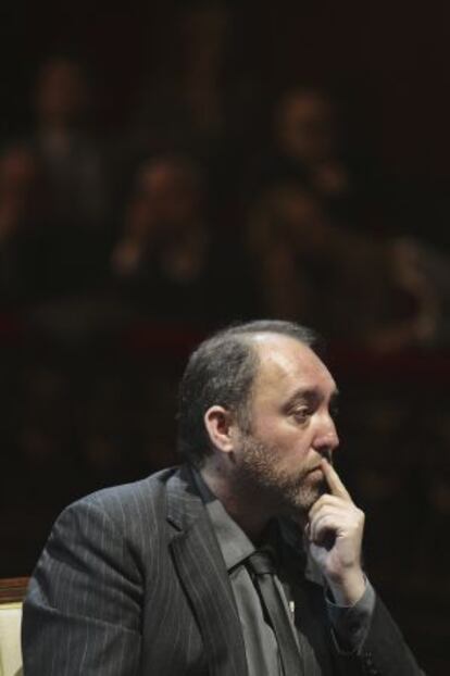 Grueso, en el Teatro Español en marzo de 2012.