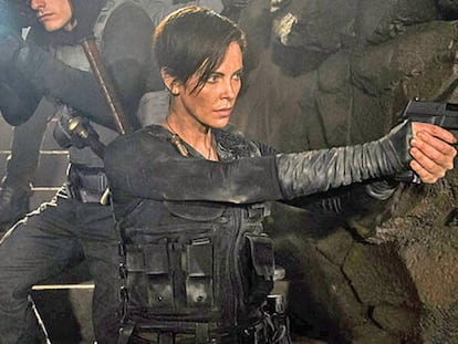 Charlize Theron, en 'La vieja guardia'.