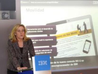 Marta Mart&iacute;nez, presidenta de IBM Espa&ntilde;a.