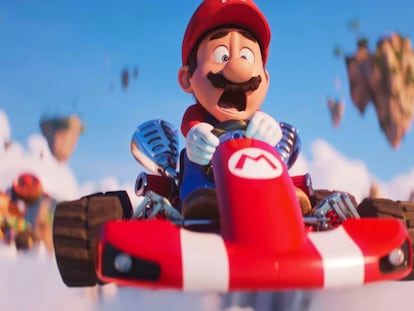 Fotograma de la película Super Mario, de Nintendo.