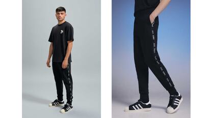 Pantalón jogger negro.