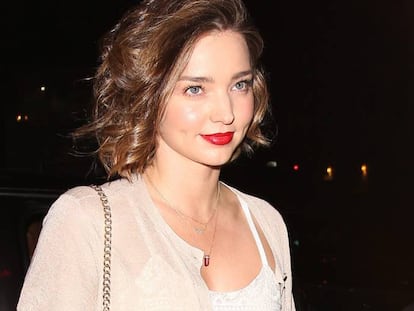 La modelo Miranda Kerr.