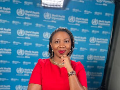 Phionah Atuhebwe, responsable de nuevas vacunas de la Organización Mundial de la Salud en África.