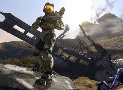 El Jefe Maestro, protagonista del videojuego <i>Halo 3.</i>