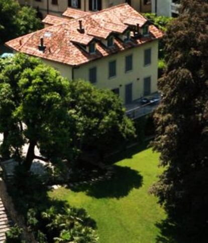 Villa Comalcione, la mansión comprada por Berlusconi en el lago de Como.