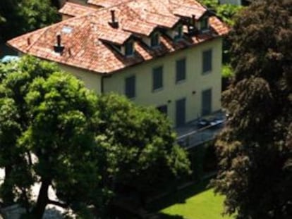 Villa Comalcione, la mansión comprada por Berlusconi en el lago de Como.