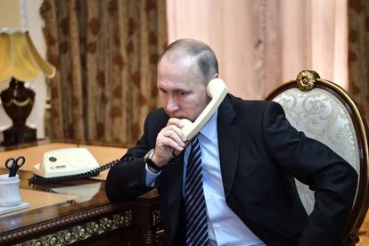Putin conversa por teléfono con el presidente de Turkmenistan, este martes