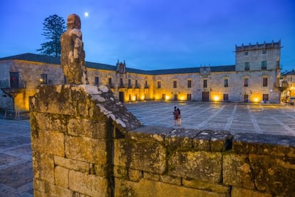 El palacio de Fefi&ntilde;anes, en Cambados (Pontevedra).