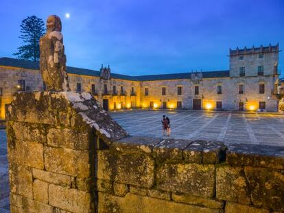 El palacio de Fefi&ntilde;anes, en Cambados (Pontevedra).