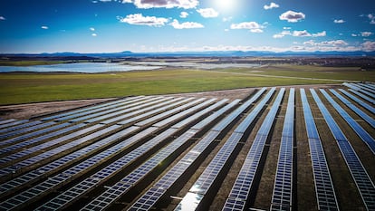 Parque solar fotovoltaico desarrollado por Lantania en Torrijos (Toledo).