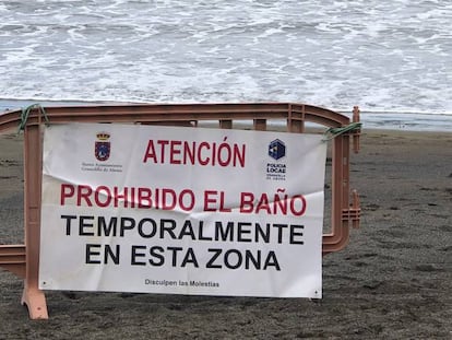 Playa en las Islas Canarias.