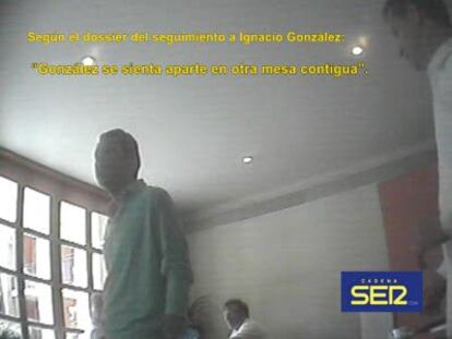 Vídeo: 'Los espías siguieron muy de cerca a Ignacio González'