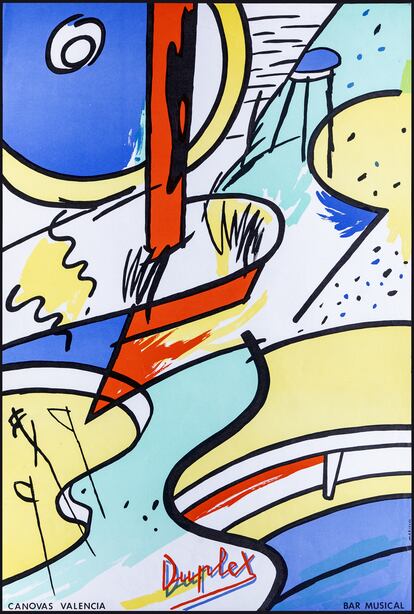 Mariscal, 1981. Serigrafía. Colección del artista.