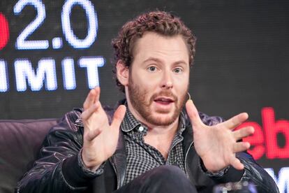 Sean Parker, durante un congreso.