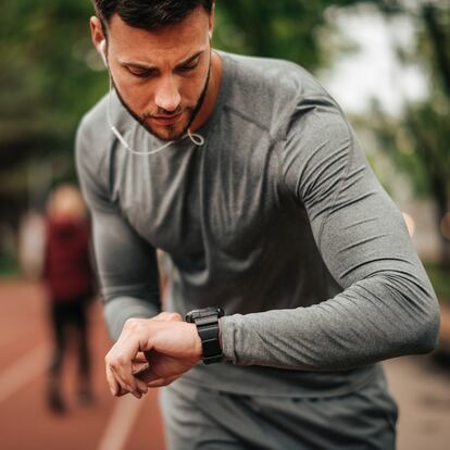 Sportsman. Exercising. Fitness lover. Body Building. Man doing exercise in park. Shallow DOF. Developed from RAW; retouched with special care and attention; Small amount of grain added for best final impression. 16 bit Adobe RGB color profile.